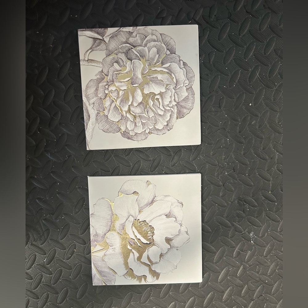 Floral Canvas Art Set